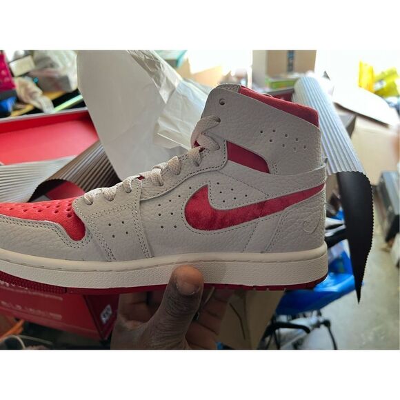 Jordan Shoes - [DV1304-106] Womens Air Jordan Retro 1 High Zoom Air CMFT 2 (W) 'Valentine's Day